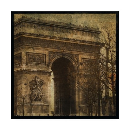 John W. Golden 'Arc De Triomphe' Canvas Art,24x24